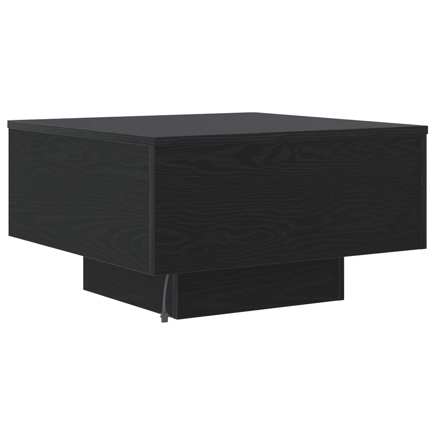 Schwarz Eichen-Optik 55 x 55 x 31 cm Holzwerkstoff