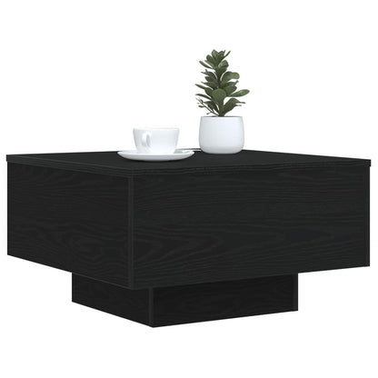 Schwarz Eichen-Optik 55 x 55 x 31 cm Holzwerkstoff