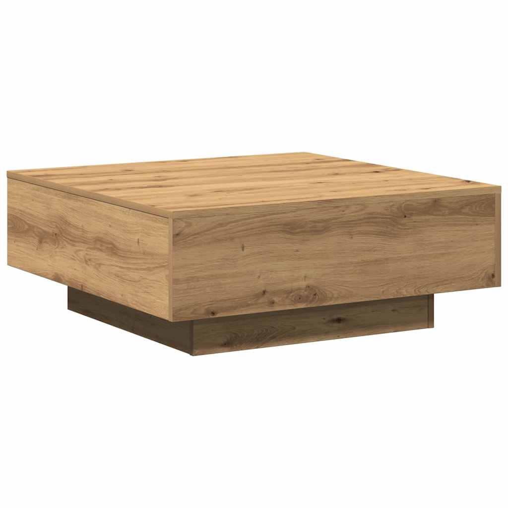 Couchtisch Artisan-Eiche 80 x 80 x 31 cm Holzwerkstoff