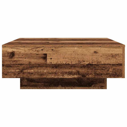Altes Holz und Blau 80 x 80 x 31 cm Holzwerkstoff