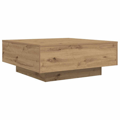 Artisan-Eiche 80 x 80 x 31 cm Holzwerkstoff