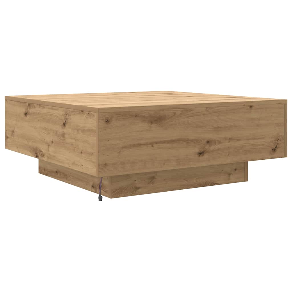 Couchtisch Artisan-Eiche 80 x 80 x 31 cm Holzwerkstoff