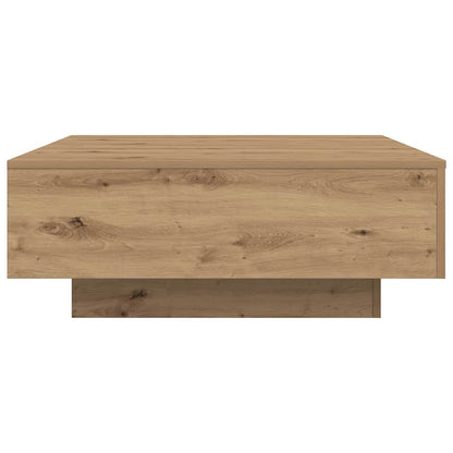 Artisan-Eiche 80 x 80 x 31 cm Holzwerkstoff