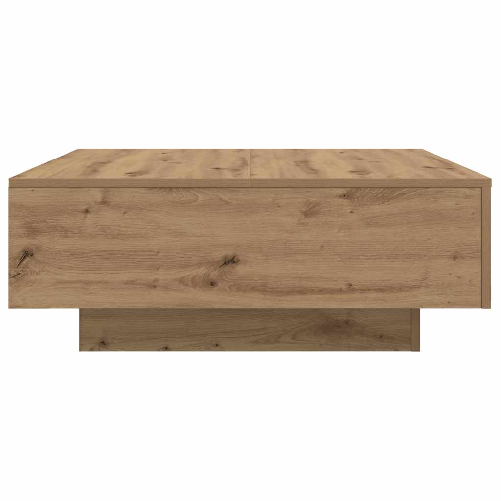 Couchtisch Artisan-Eiche 80 x 80 x 31 cm Holzwerkstoff