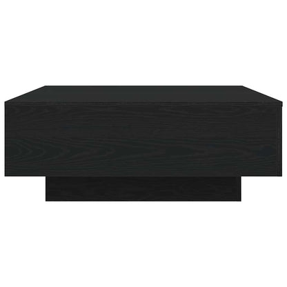 Schwarz Eichen-Optik 80 x 80 x 31 cm Holzwerkstoff