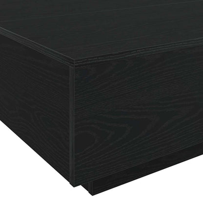 Schwarz Eichen-Optik 85 x 55 x 31 cm Holzwerkstoff