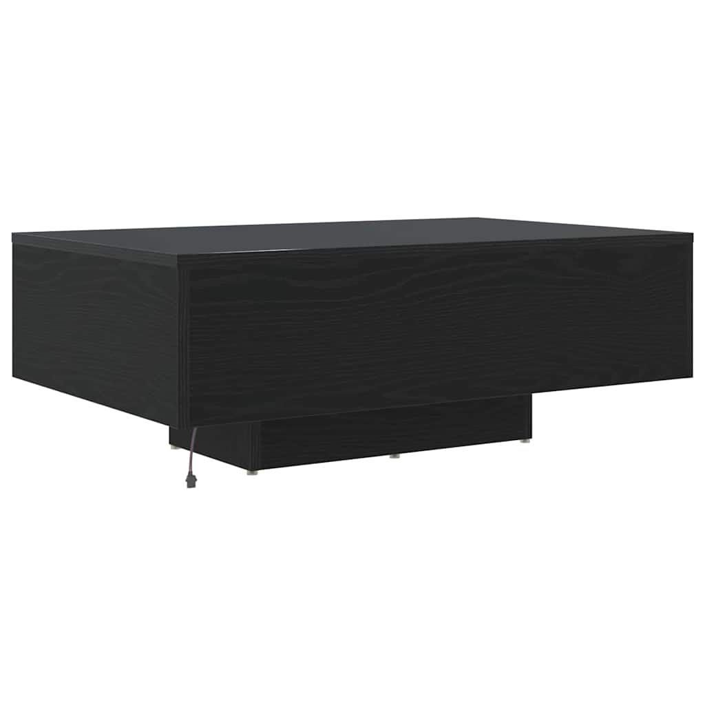 Schwarz Eichen-Optik 85 x 55 x 31 cm Holzwerkstoff