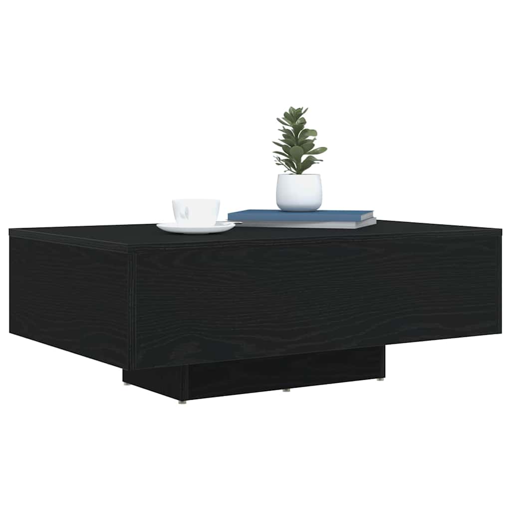 Schwarz Eichen-Optik 85 x 55 x 31 cm Holzwerkstoff