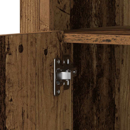 LED-Sideboard 2 stk. 41 x 37 x 67 cm Holzwerkstoff Altholz