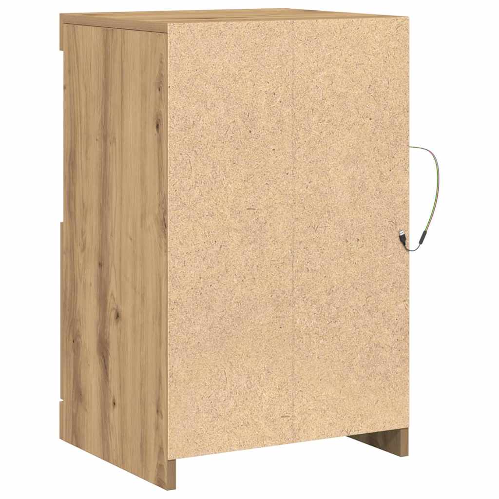LED-Sideboard 2 Stk. 41 x 37 x 67 cm Holzwerkstoff