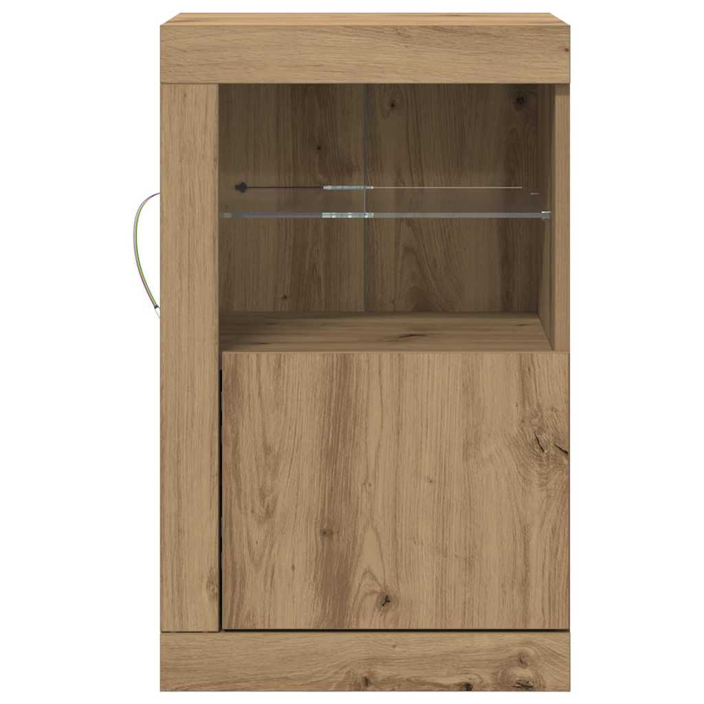 LED-Sideboard 2 Stk. 41 x 37 x 67 cm Holzwerkstoff