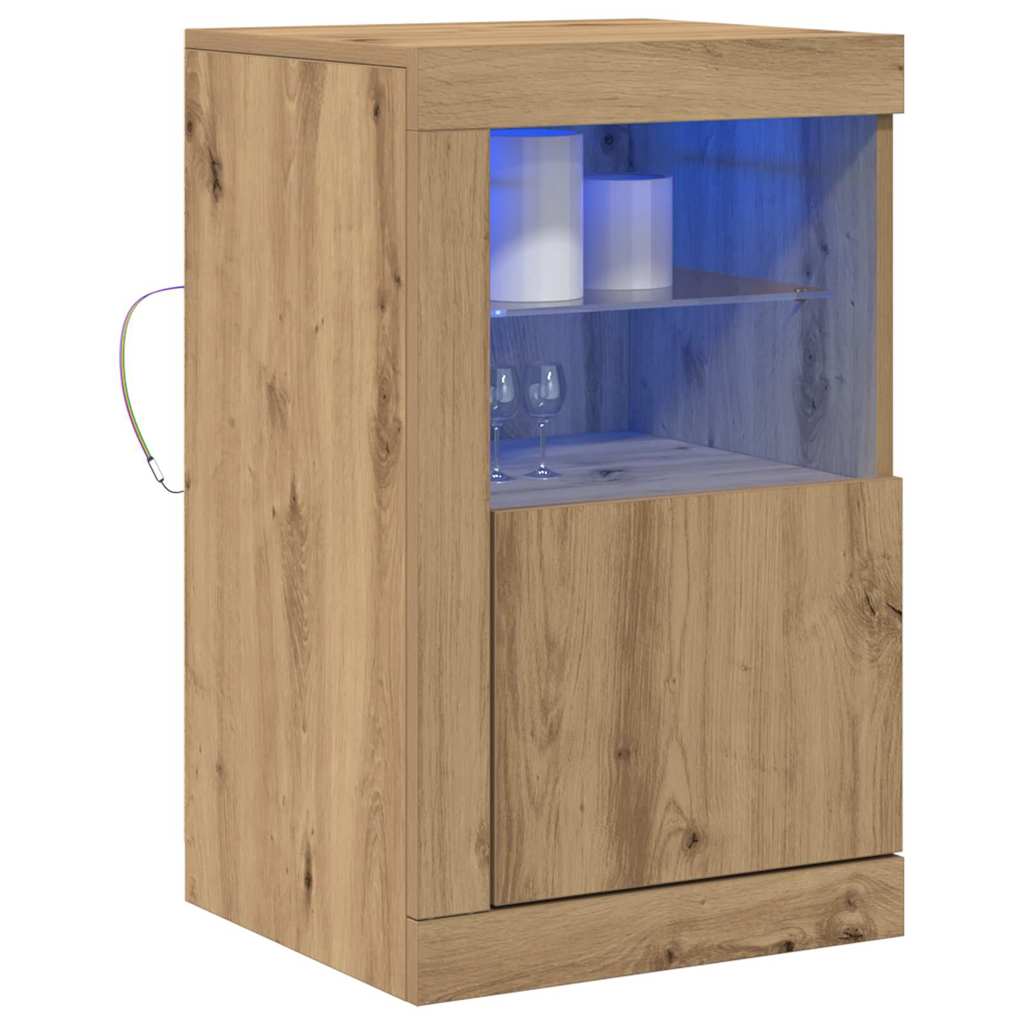 LED-Sideboard 2 Stk. 41 x 37 x 67 cm Holzwerkstoff