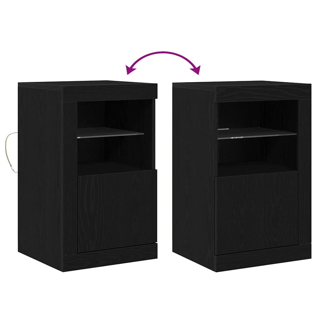 LED-Sideboard 41 x 37 x 67 cm Holzwerkstoff