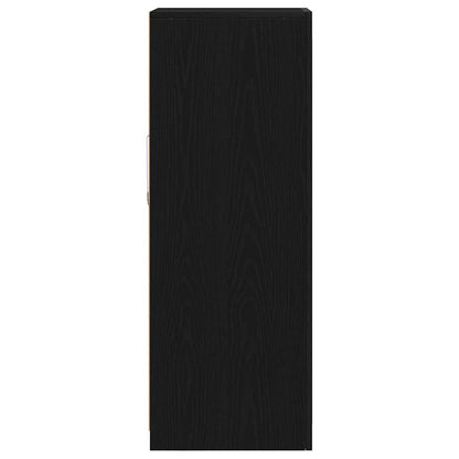 LED-Sideboard Schwarz 41 x 37 x 100 cm Holzwerkstoff
