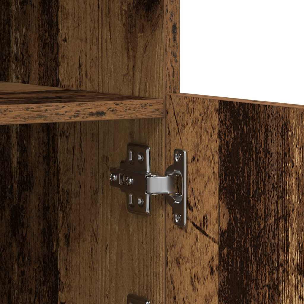 LED-Sideboard Altholz 41 x 37 x 67 cm Holzwerkstoff