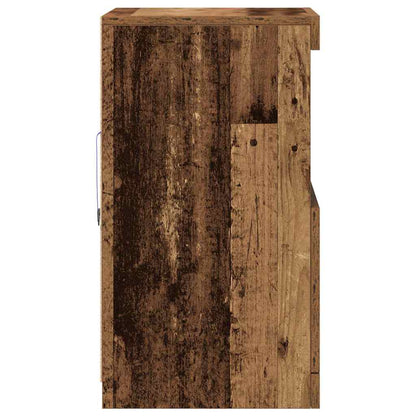 LED-Sideboard Altholz 41 x 37 x 67 cm Holzwerkstoff