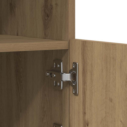 LED-Sideboard Artisan-Eiche 41 x 37 x 100 cm Holzwerkstoff