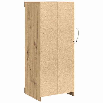 LED-Sideboard Artisan-Eiche 41 x 37 x 100 cm Holzwerkstoff