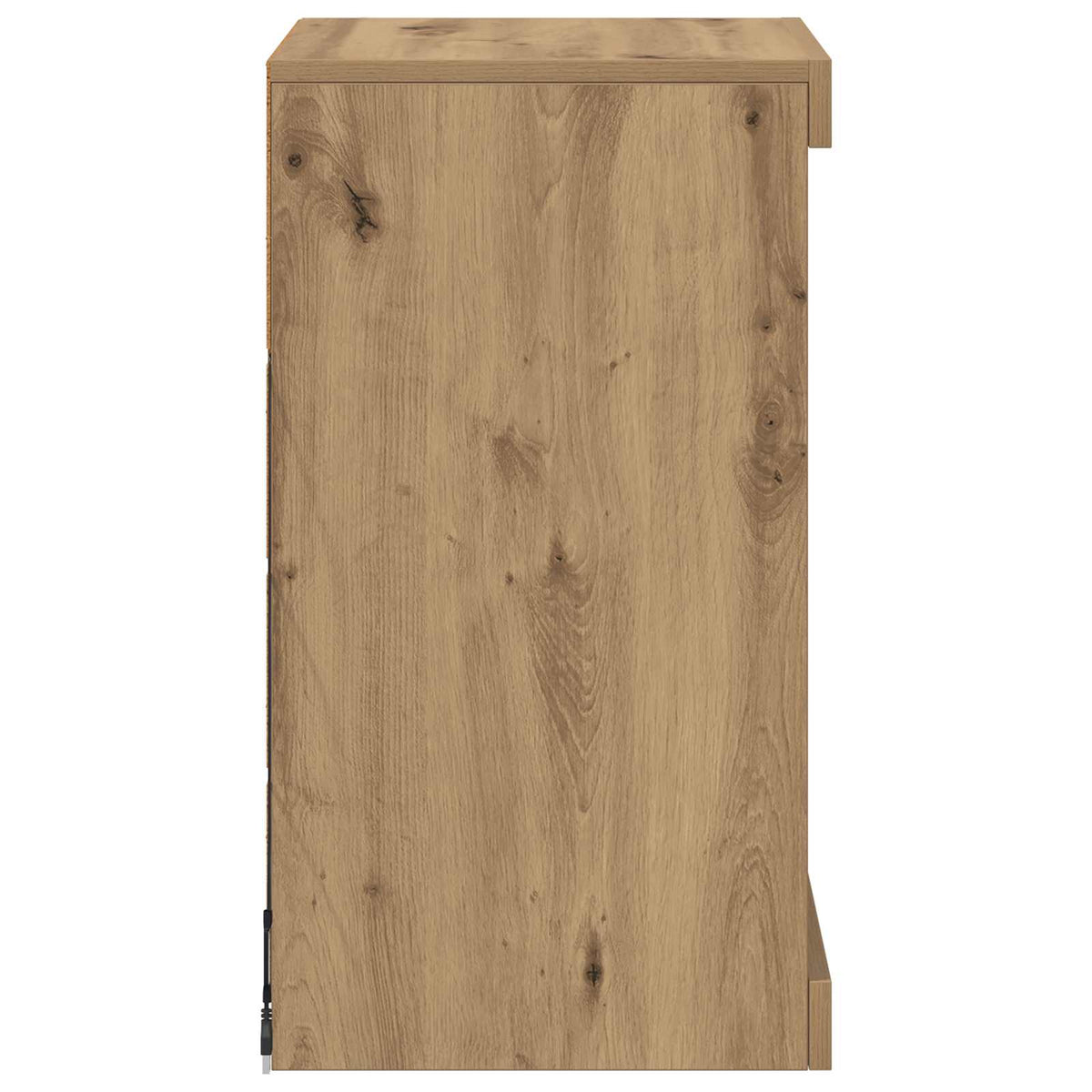 LED-Sideboard Artisan-Eiche 41 x 37 x 67 cm Holzwerkstoff