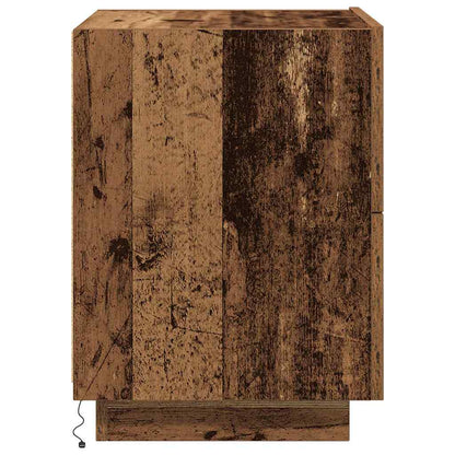 Nachttisch Altholz 45 x 40 x 55 cm Holzwerkstoff