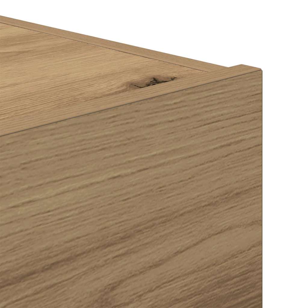 Nachttisch 2 Stk. Artisan-Eiche 45 x 40 x 55 cm Holzwerkstoff