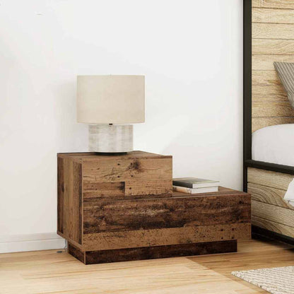Nachttisch Altholz 70 x 36 x 40,5 cm Holzwerkstoff