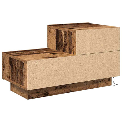 Nachttisch Altholz 70 x 36 x 40,5 cm Holzwerkstoff
