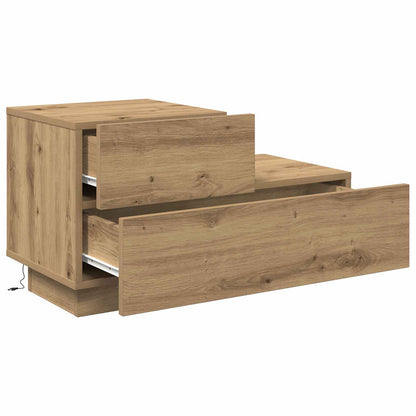Nachttisch Artisan-Eiche 70 x 36 x 40,5 cm Holzwerkstoff