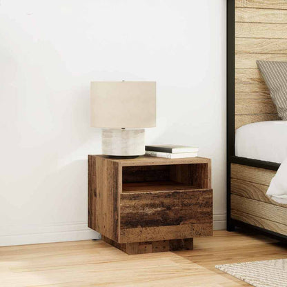 Nachttisch Altholz 40 x 39 x 37 cm Holzwerkstoff