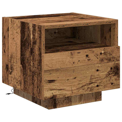 Nachttisch Altholz 40 x 39 x 37 cm Holzwerkstoff