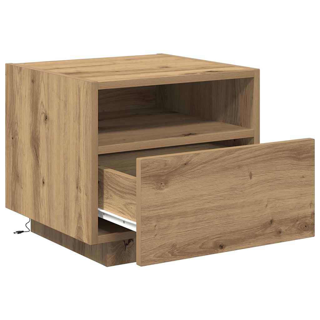Nachttisch Artisan-Eiche 40 x 39 x 37 cm Holzwerkstoff