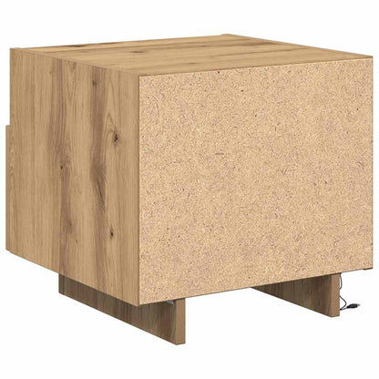 Nachttisch 2 stk. Artisan-Eiche 40 x 39 x 37 cm Holzwerkstoff