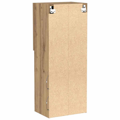 TV-Schrankset 40,5 x 30 x 102 cm Artisan-Eiche Holzwerkstoff