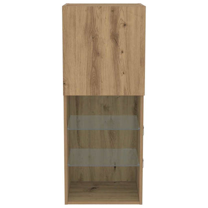 TV-Schrankset 40,5 x 30 x 102 cm Artisan-Eiche Holzwerkstoff