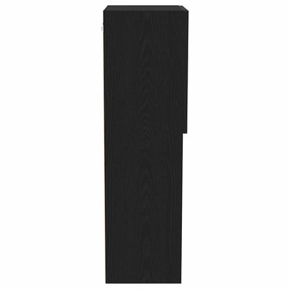 TV-Schrankset 40,5 x 30 x 102 cm Schwarz Eichen-Optik