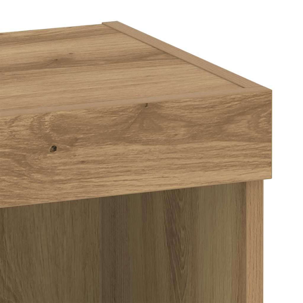 TV-Schrankset 2 stk. Artisan-Eiche Holzwerkstoff