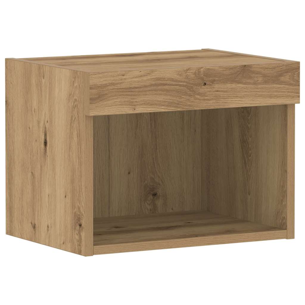 TV-Schrankset 2 stk. Artisan-Eiche Holzwerkstoff