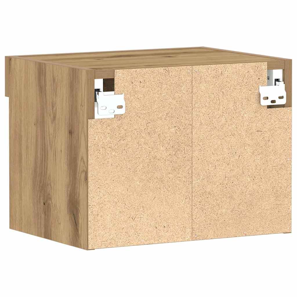 TV-Schrankset 2 stk. Artisan-Eiche Holzwerkstoff