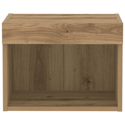 TV-Schrankset 2 stk. Artisan-Eiche Holzwerkstoff