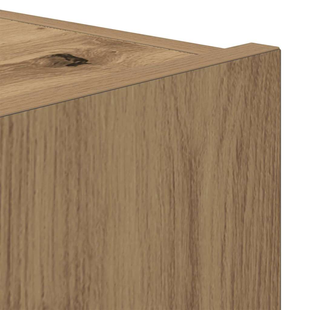 TV-Wandschrank 80 x 35 x 31 cm Artisan-Eiche Holzwerkstoff