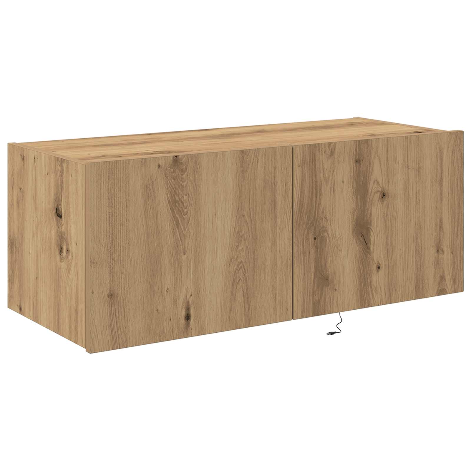 TV-Wandschrank 80 x 35 x 31 cm Artisan-Eiche Holzwerkstoff