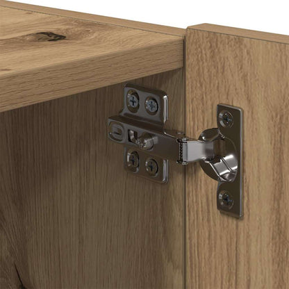 TV-Wandschrank 2 stk. Artisan-Eiche Holzwerkstoff