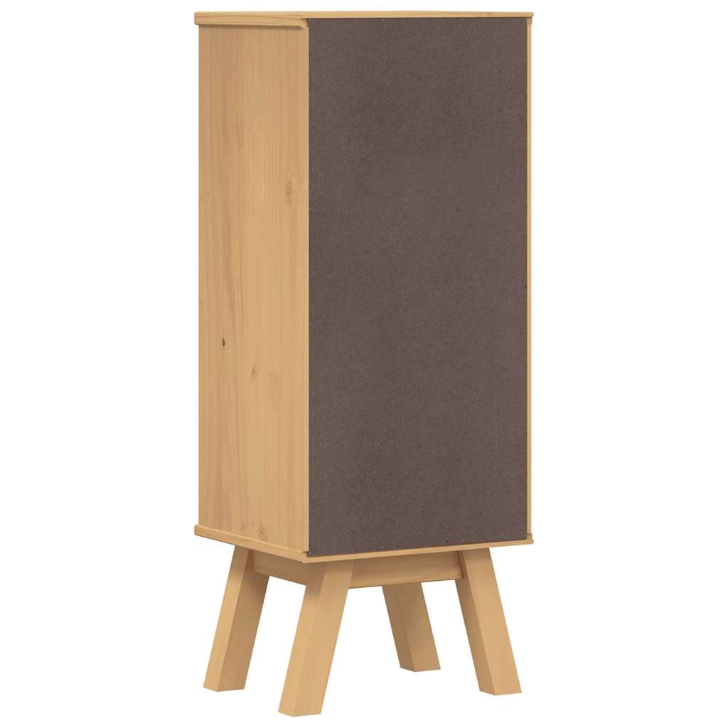 Badezimmer Schrank mit Regal Olden Braun 35 x 30 x 90 cm