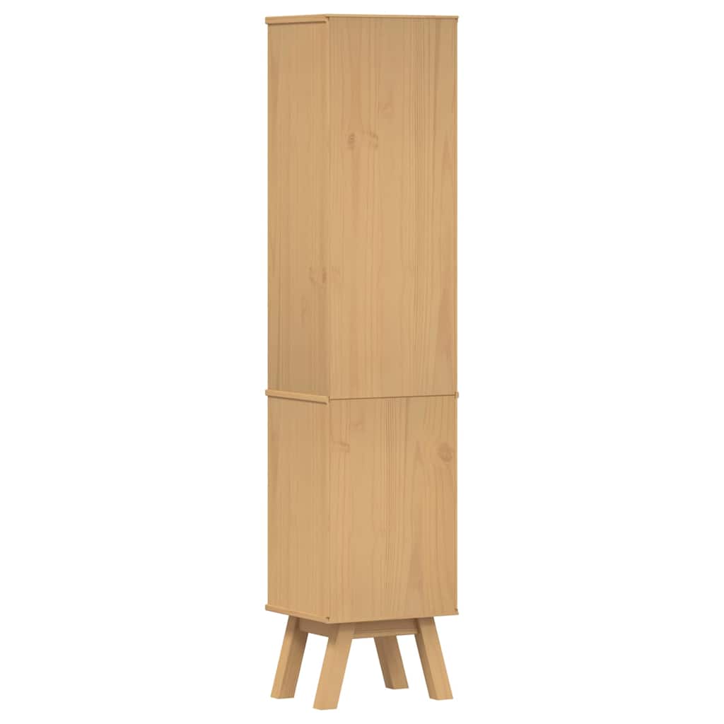 Badezimmer Schrank mit Regal Olden Braun 35 x 30 x 159 cm