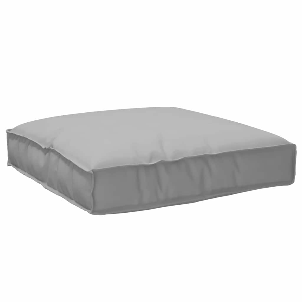 Kissen Grau 80 x 80 x 12 cm Oxford-Stoff