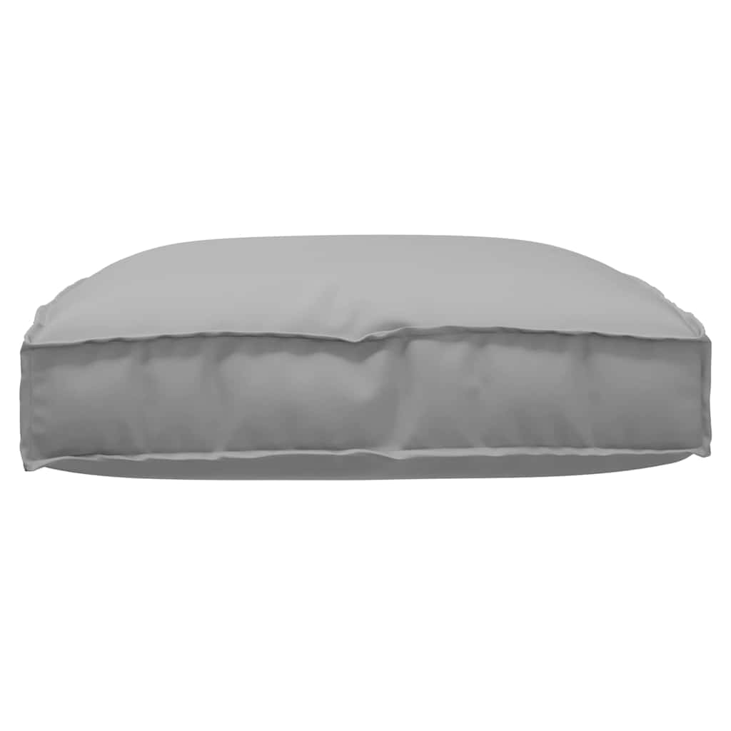 Kissen Grau 80 x 80 x 12 cm Oxford-Stoff