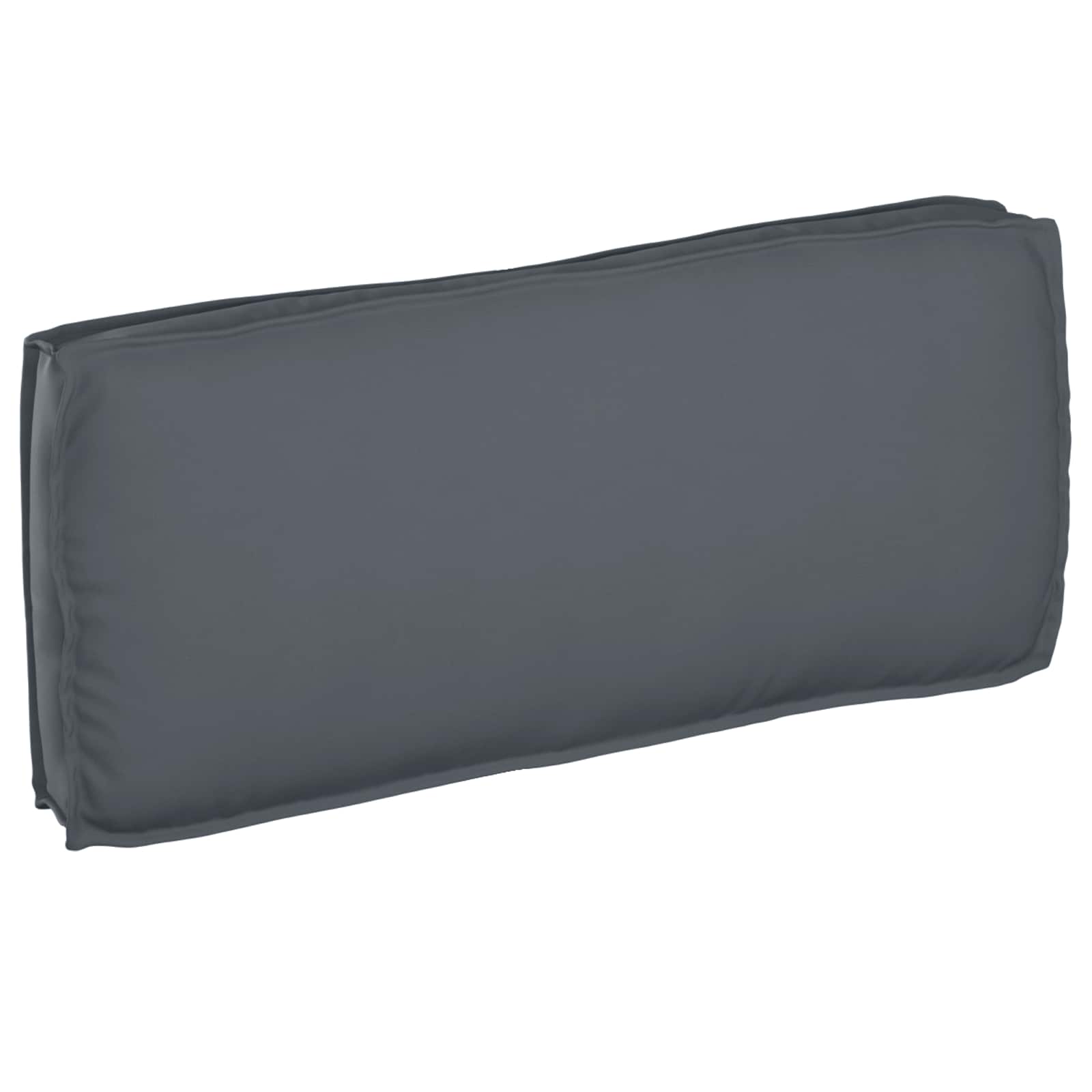 Kissen Anthrazit 120 x 50 x 12 cm Oxford-Stoff