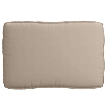 Kissen Taupe 120 x 80 x 12 cm Oxford-Stoff