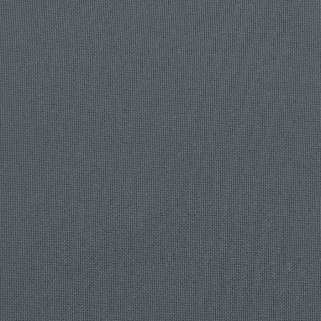 Kissen 2 stk. Oxford-Stoff Anthrazit 40 x 40 x 8 cm