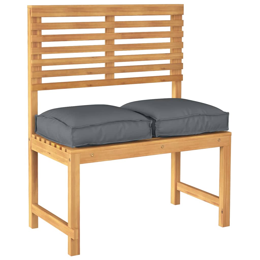 Kissen 2 stk. Oxford-Stoff Anthrazit 40 x 40 x 8 cm